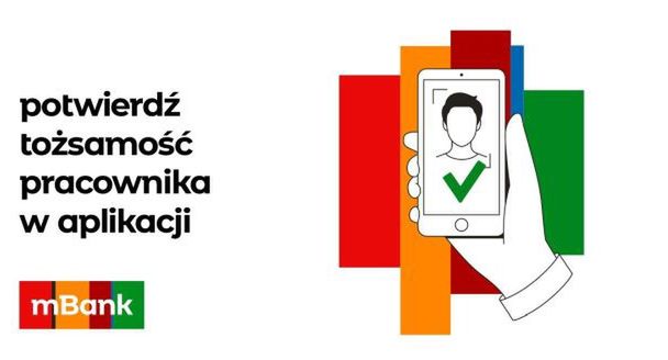 mBank wprowadza mobilne potwierdzenie tożsamości pracownika