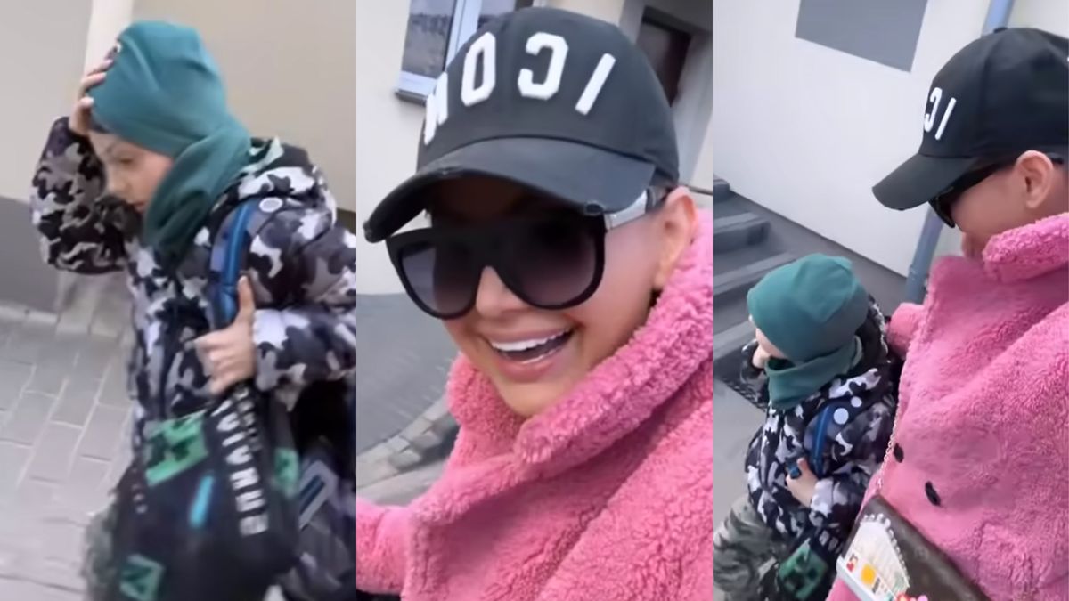 Osobliwe nagranie Mai Rutkowski. Nachalnie wypytywała syna o stylizację