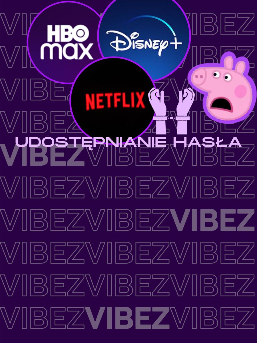 udsotępnianie hasła Netflix nielgalne