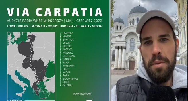Dziennikarz Radia Wnet przemierza trasę z Kłajpedy do Salonik. Krzysztof Skowroński nadaje z krajów bałtyckich
