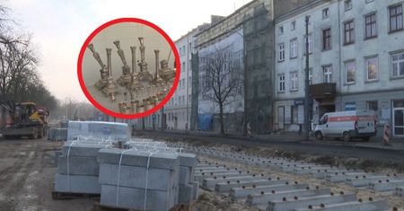 Zaskakujące odkrycie na budowie w Łodzi. Skarb z II wojny światowej