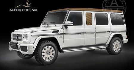 Alpha Armouring Phoenix - Mercedes G 63 AMG w zbroi