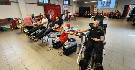 Ostróda: Ponad 21 litrów krwi oddano dziś podczas akcji krwiodawstwa