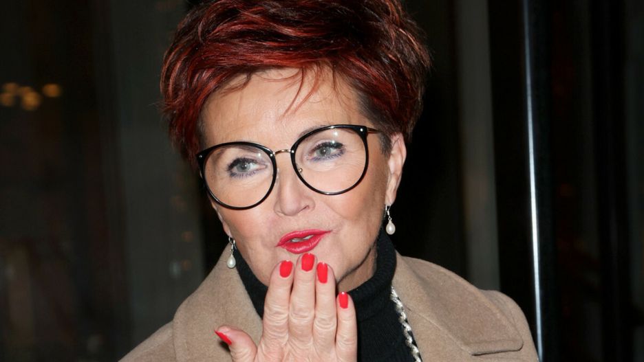 Jolanta Kwaśniewska przykuła uwagę fotoreporterów