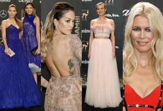 Zjawiskowe kreacje na gali w Berlinie: Rita Ora, Claudia Schiffer, Diane Kruger... (ZDJĘCIA)