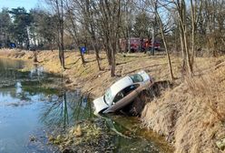 Ludwikowo. Auto wpadło do Noteci, zarzuty dla kierowcy