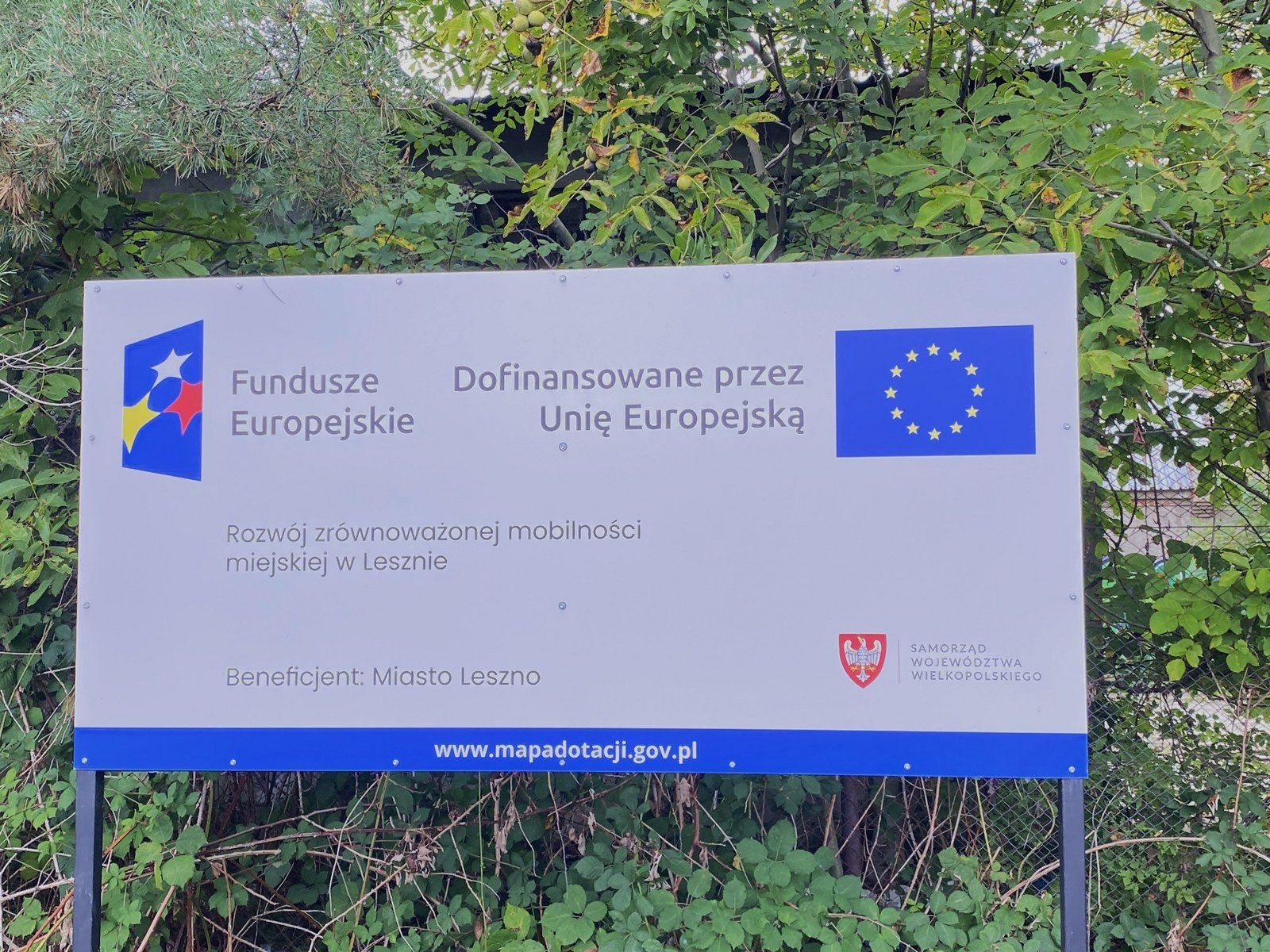 Budowa parkingu dofinansowana jest z pieniędzy UE