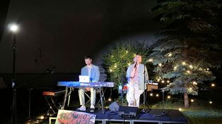 Koncert duetu Nuit Astrale podczas 48. Radomskiej Wiosny Literackiej. Wyjątkowa atmosfera na zakończenie pierwszego dnia festiwalu