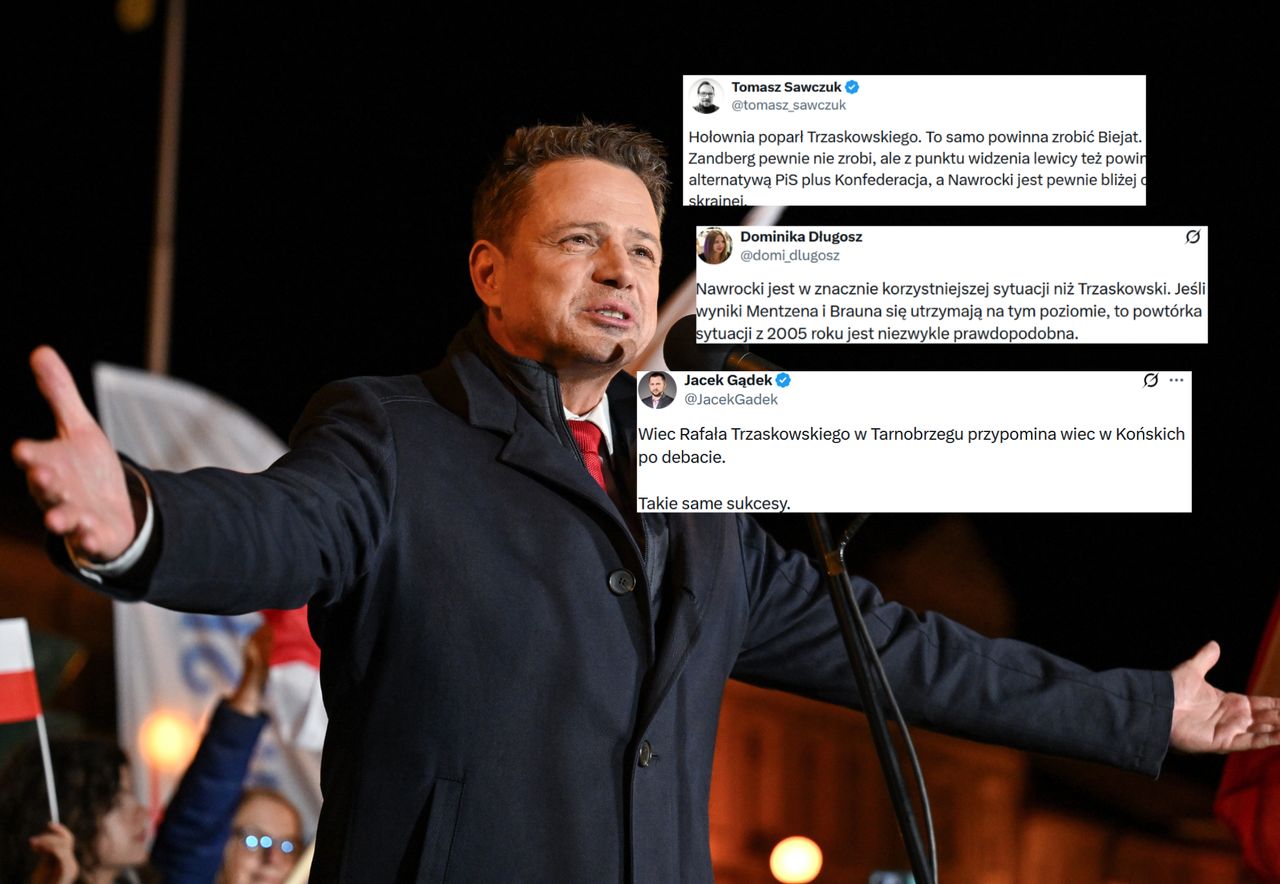 Wysyp komentarzy po pierwszej turze. Piszą o Nawrockim