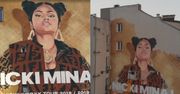 Kulisy powstawania gigantycznego muralu Nicki Minaj w Warszawie