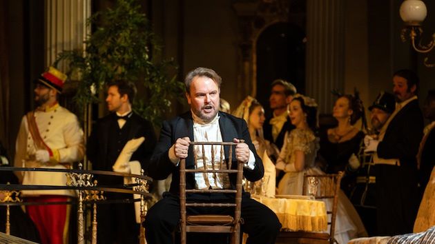 Tomasz Konieczny jako Mandryka w „Arabelli” Richarda Straussa w Nowym Jorku © Marty Sohl/ Met Opera