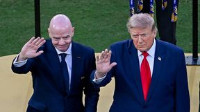 Zapytali Trumpa o Infantino. Odpowiedź była bardzo krótka