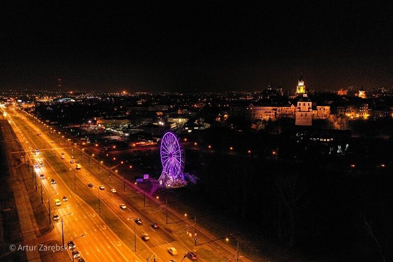 koło widokowe diabelski młyn lublin