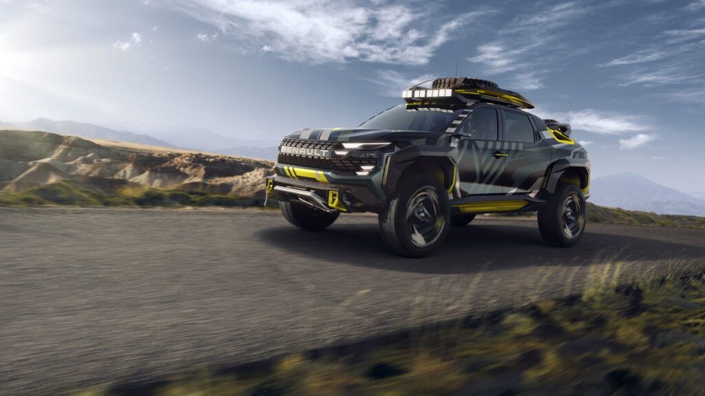 The Renault Niagara Concept debuts as a hybrid pickup for off-road