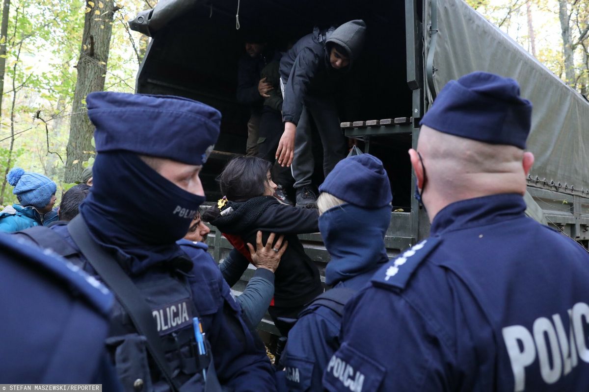 Imigranci na granicy Fot. Stefan Maszewski/REPORTER
Stefan Maszewski/REPORTER
