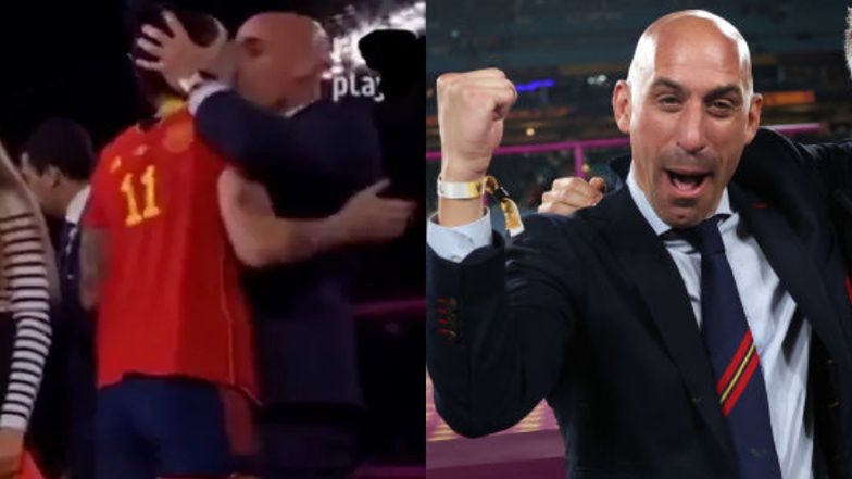 Luis Rubiales pocałował piłkarkę