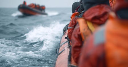 "Gang przemytników rozbity w Niemczech – łodzie, silniki i dętki warte setki tysięcy euro skonfiskowane"
