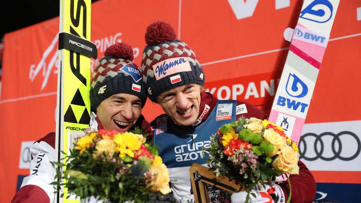 Zdjęcie okładkowe artykułu: PAP / Grzegorz Momot / Na zdjęciu: Kamil Stoch i Dawid Kubacki