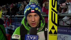 Kamil Stoch: muszę przyznać, że zjadł mnie stres