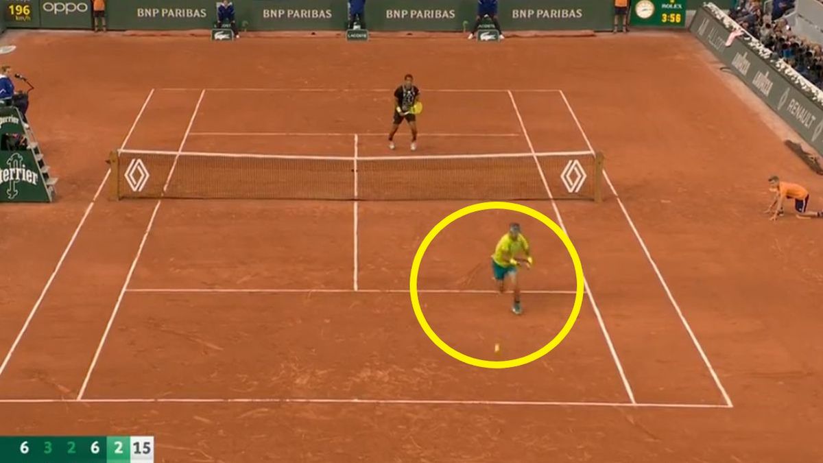 Zdjęcie okładkowe artykułu: Twitter / Eurosport Polska / Na zdjęciu: fragment meczu Auger-Aliasime - Nadal