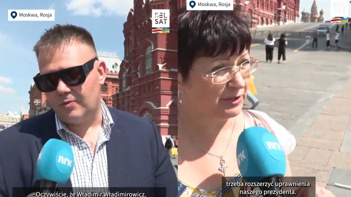 Mieszkańcy Rosji są dość jednoznaczni w opiniach