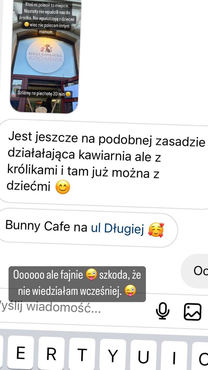 Joanna Opozda nie została wpuszczona do restauracji