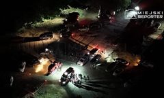 Marki: Zawodnik Cateny Wyszków zmarł w trakcie wyścigu. Wciąż trwa poszukiwanie drugiego cyklisty [ZDJĘCIA]
