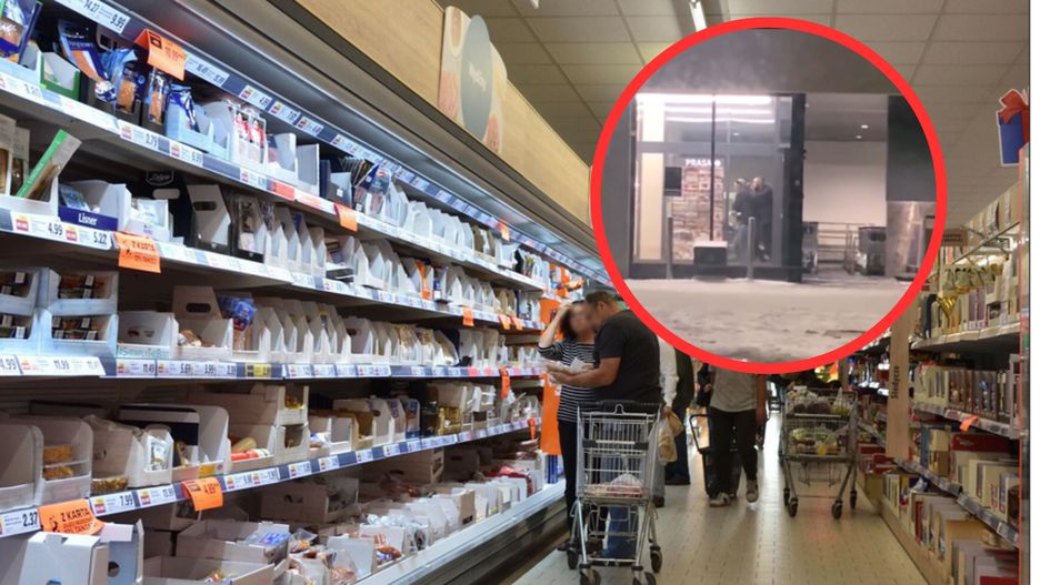 Złodzieja w Lidlu zatrzymał policjant