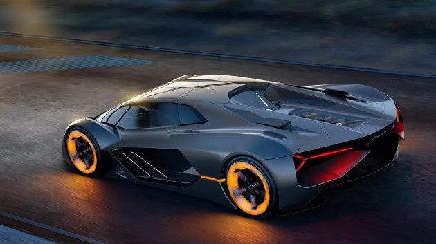 Lamborghini Terzo Millennio góra