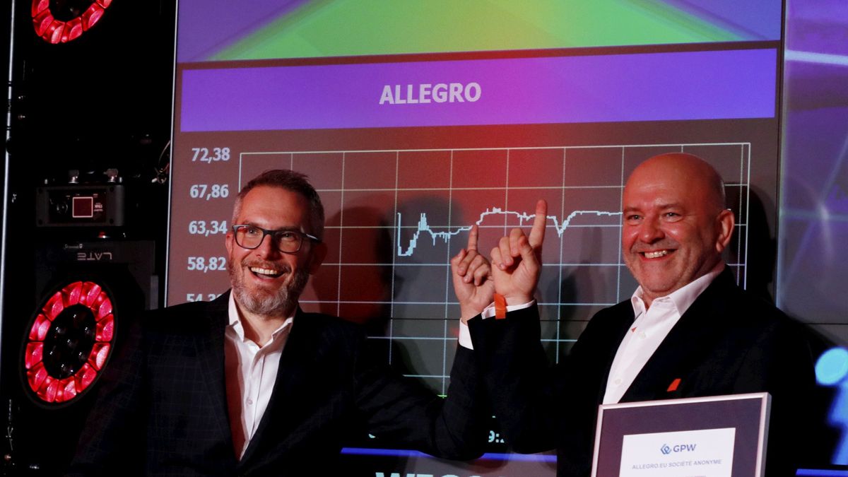 Debiut giełdowy Allegro rozbił bank