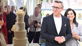 Kasia Cichopek i Maciej Kurzajewski mają ROZMACH. Zafundowali weselnikom 4-PIĘTROWY tort (FOTO)