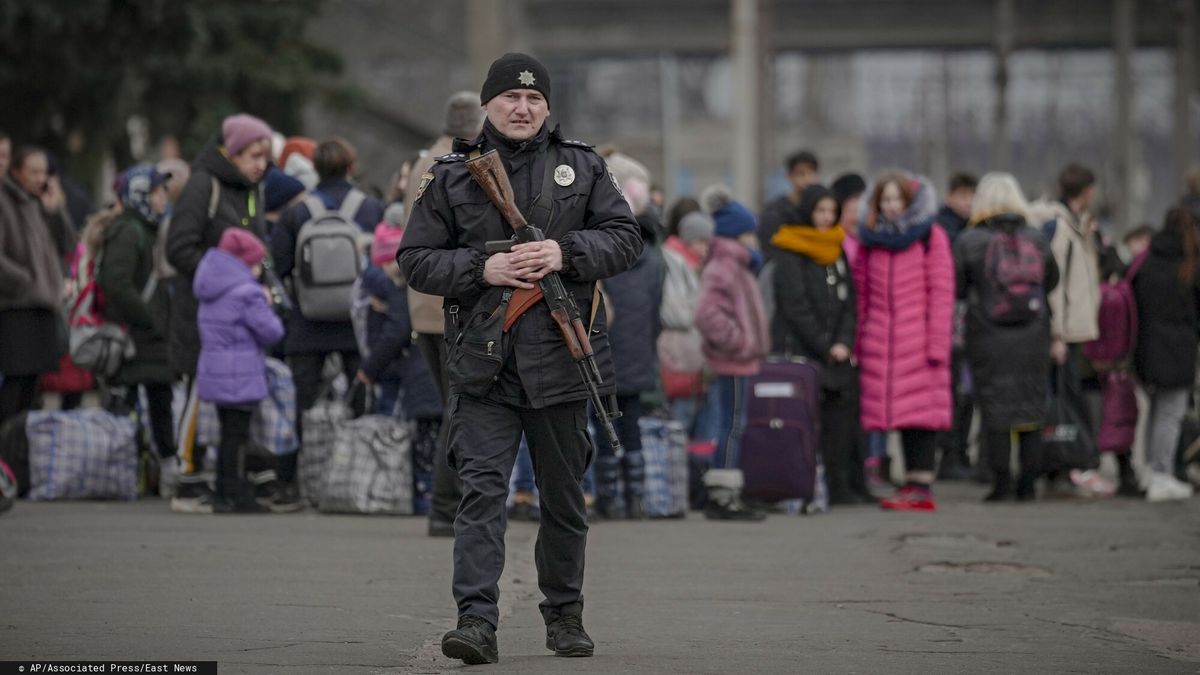 Ukraińskie służby pilnują bezpieczeństwa mieszkańców miasta 