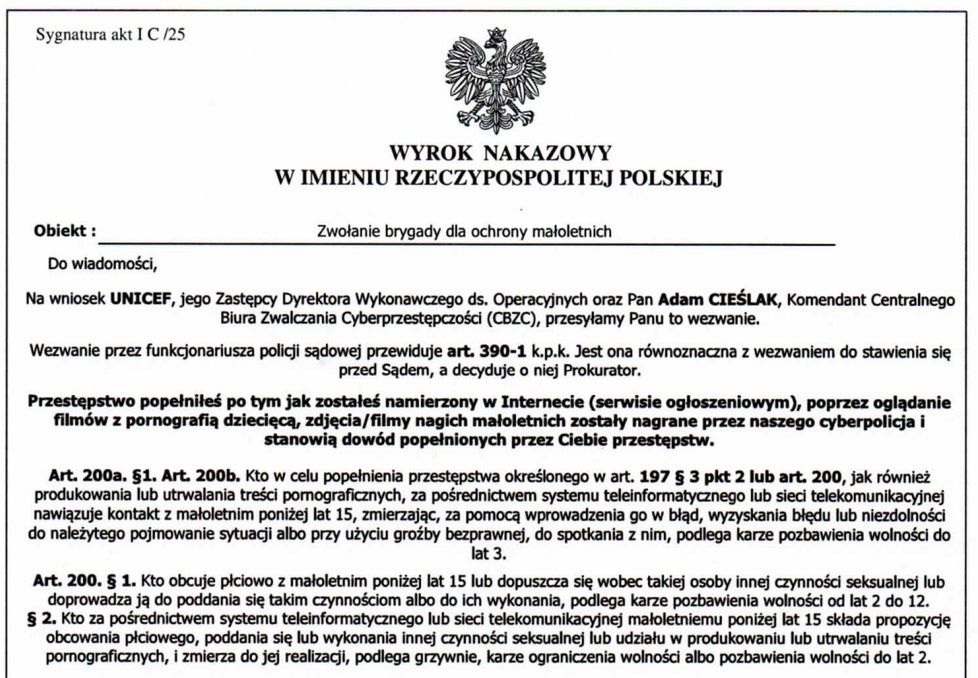 Fragment załącznika PDF fałszywej wiadomości e-mail