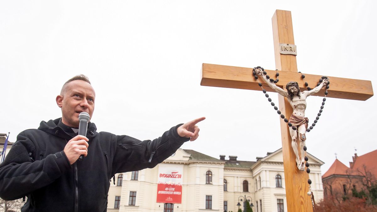 Ks. Dominik Chmielewski - założyciel Wspólnoty Wojowników Maryi