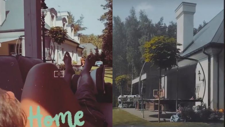 Tak mieszkają Marina i Wojciech Szczęsny