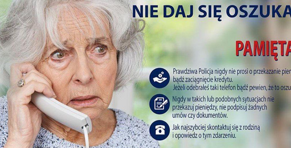 &#34;Na telefon z zakładu karnego&#34; i &#34;na telefon ze szpitala&#34; - policjanci i prawnicy ostrzegają seniorów w Toruniu przed tymi metodami oszustwa. Nie dajmy się manipulacji, sprawdzajmy fakty, nie przelewajmy na gorąco żadnych pieniędzy!