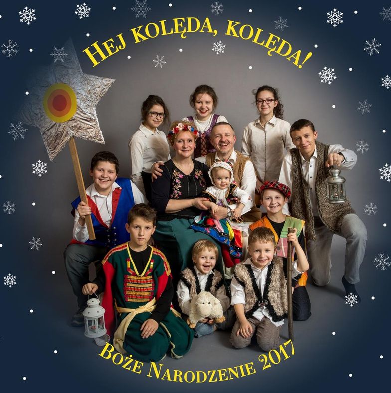 Wigilijny stół u państwa Wardaków jest duży. Musi się przy nim zmieścić dziesięcioro dzieci i rodzina