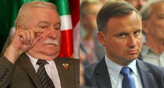 Wałęsa o niepełnym wecie Dudy: "JEST CZĘŚCIOWYM MĘŻCZYZNĄ!"