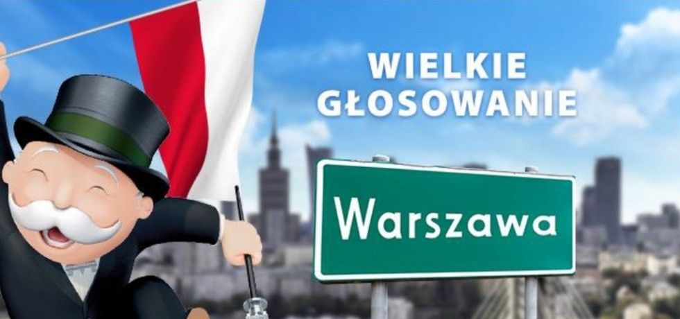 Warszawa w grze Monopoly? Rusza głosowanie!