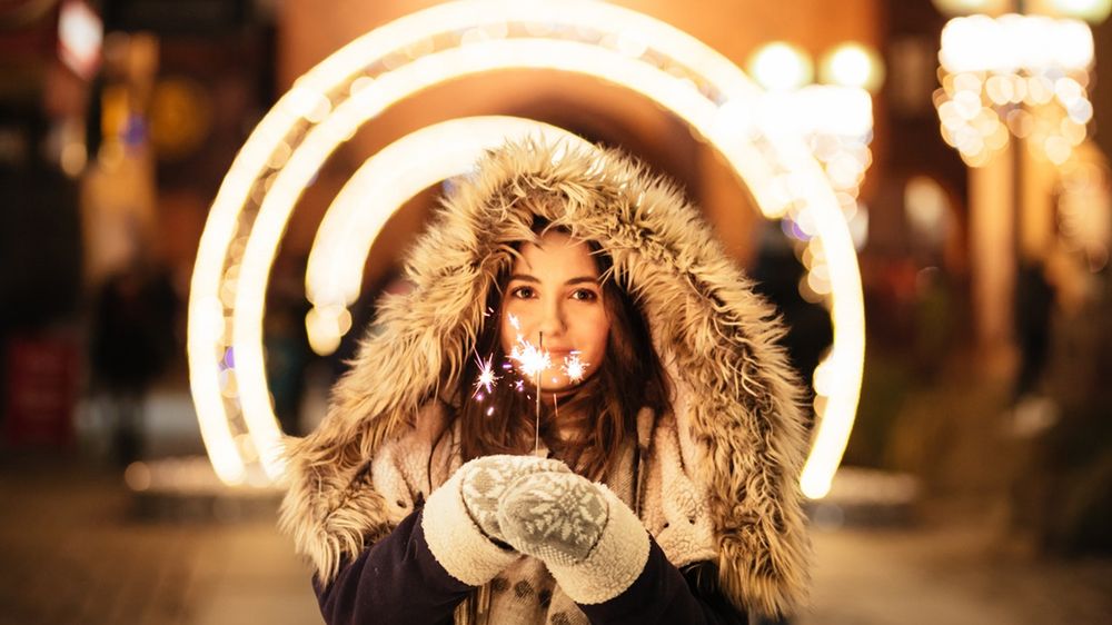 Złoty kolor idealnie współgra ze świąteczną atmosferą