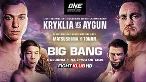 MMA. ONE Championship: Big Bang na żywo na antenie Fightklubu