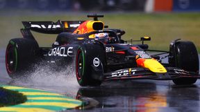 Deszcz utrudnia życie kierowcom F1. Olbrzymie problemy Verstappena z bolidem