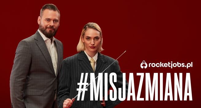 Krzysztof Stanowski w kampanii „Misja Zmiana" Just Join IT i Rocket Jobs. „W poprzedniej pracy nie było OK”