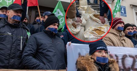 Agrounia zajęła gabinet. Są zatrzymania