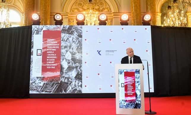 Reparacje. Eksperci wytykają Kaczyńskiemu luki w wiedzy i spodziewają się oficjalnej noty do niemieckiego rządu