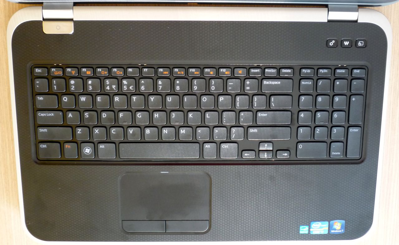 Dell Inspiron 17R Special Edition (7720) - klawiatura i touchpad