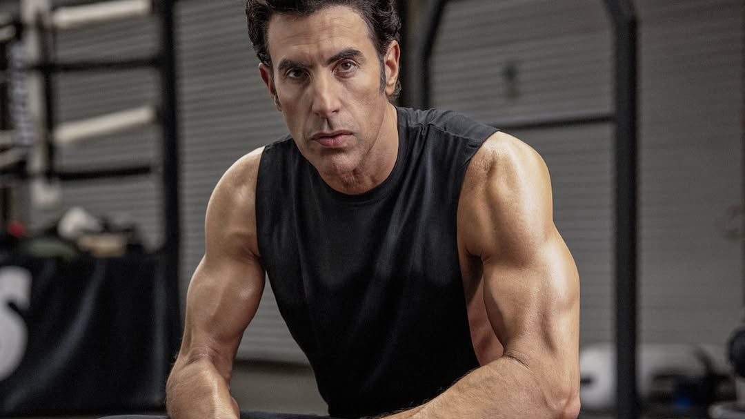 Sacha Baron Cohen dla "Men's Fitness"