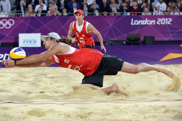 Grzegorz Fijałek i Mariusz Prudel byli bliscy sprawienia sensacji i zdobycia medalu na olimpiadzie w Londynie (fot. FIVB)