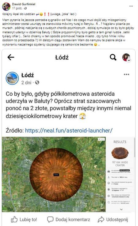 Oficjalny profil Łodzi