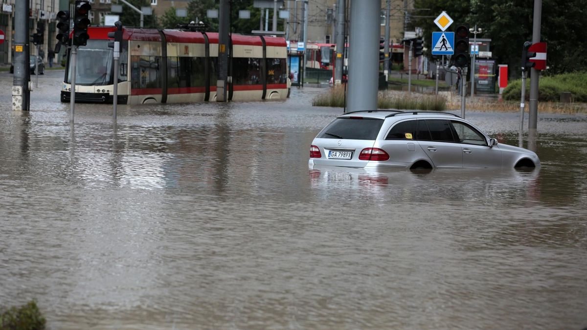 Powodzie miejskie występują również w miastach, które nie zostały zbudowane nad rzekami.